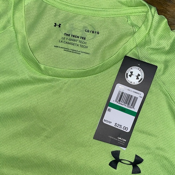 New! Under Armour HeatGear T-Shirt - Picture 3 of 3